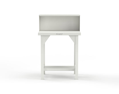 Extreme Duty 7 GA Shop Table with Riser Shelf - 30 In. W x 24 In. D x 46 In. H - T3024RS-9003
