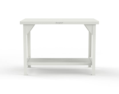 Extreme Duty 7 GA Shop Table with 1 Shelf - 48 In. W x 30 In. D x 34 In. H - T4830-9003
