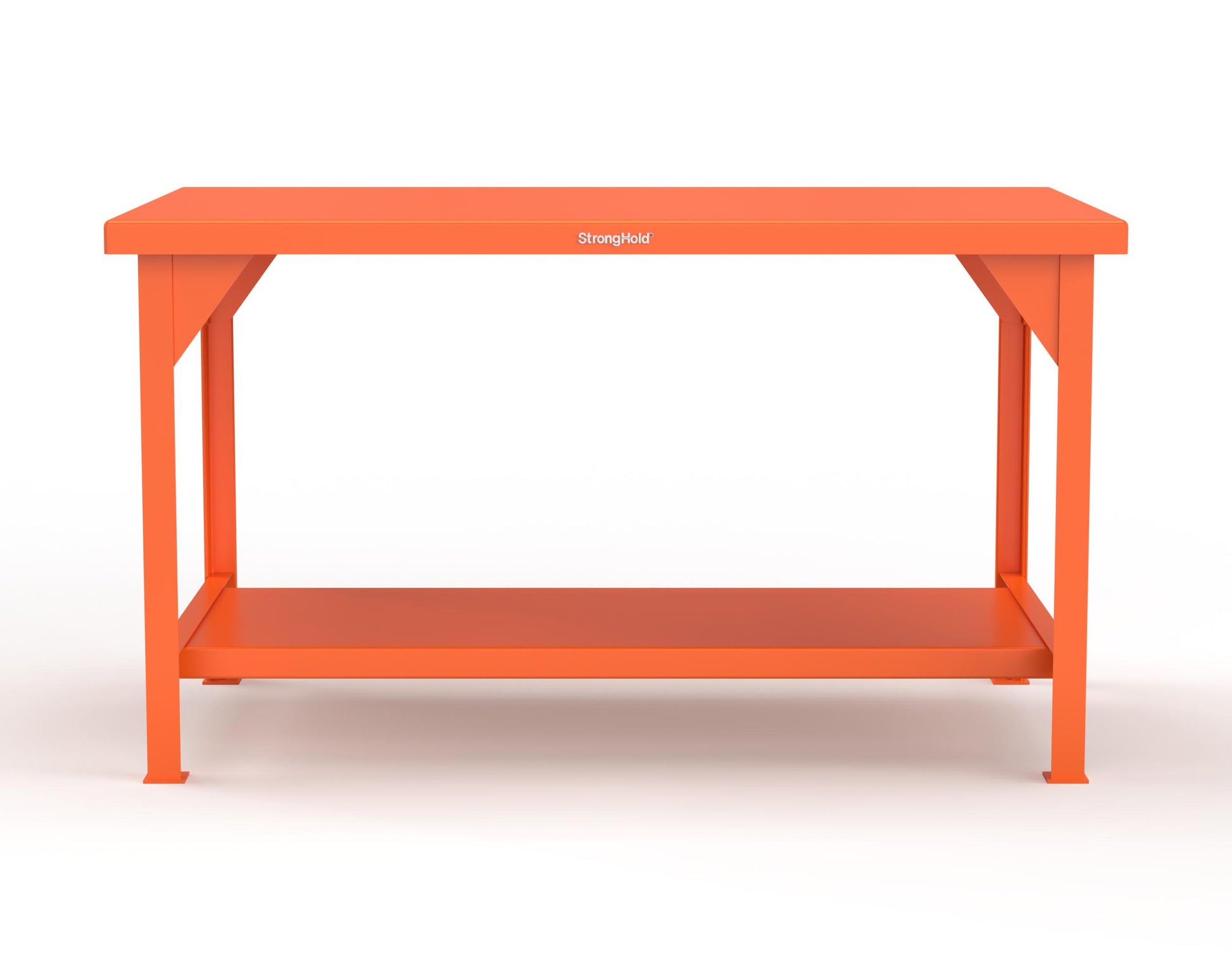 Extreme Duty 7 GA Shop Table with 1 Shelf - 60 In. W x 36 In. D x 34 In. H - T6036-2009