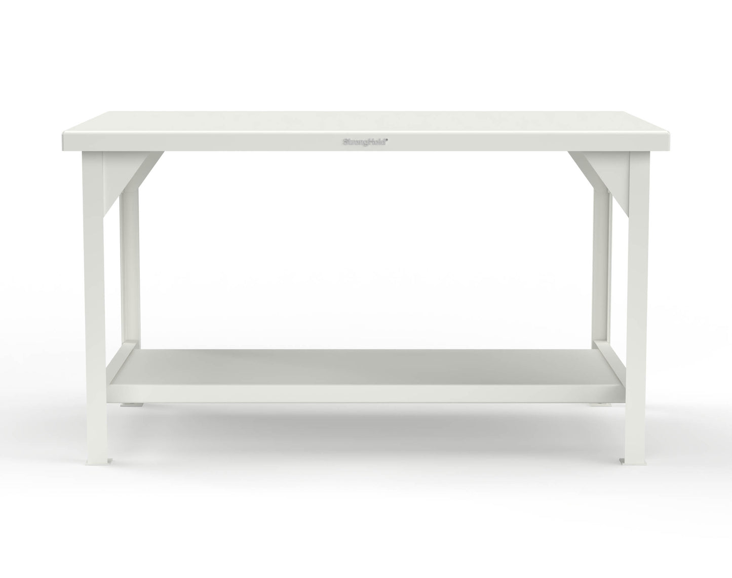 Extreme Duty 7 GA Shop Table with 1 Shelf - 60 In. W x 36 In. D x 34 In. H - T6036-9003