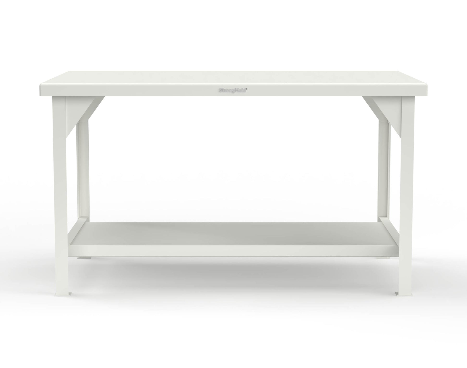 Extreme Duty 7 GA Shop Table with 1 Shelf - 60 In. W x 36 In. D x 34 In. H - T6036-9003
