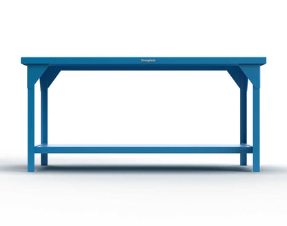 11 GA Industrial Shop Table with Maple Top