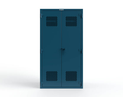 Extra Heavy Duty 14 GA TA-50 Communications Locker - 42 in. W x 24 in. D x 78 in. H - TA-50-COM-L-5001