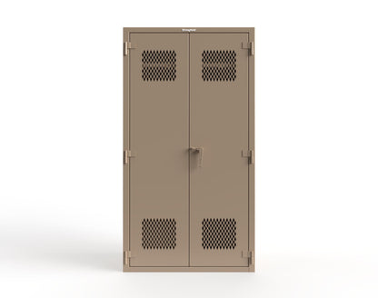 Extra Heavy Duty 14 GA TA-50 Communications Locker - 42 in. W x 24 in. D x 78 in. H - TA-50-COM-L-1019