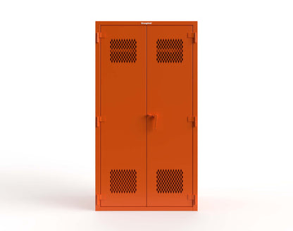 Extra Heavy Duty 14 GA TA-50 Communications Locker - 42 in. W x 24 in. D x 78 in. H - TA-50-COM-L-2009