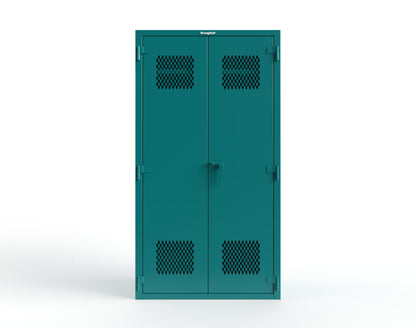 Extra Heavy Duty 14 GA TA-50 Communications Locker - 42 in. W x 24 in. D x 78 in. H - TA-50-COM-L-5021