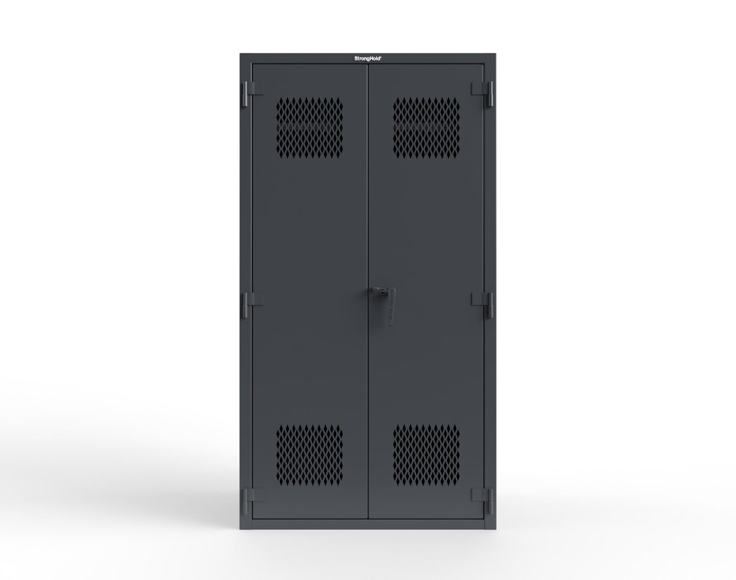 Extra Heavy Duty 14 GA TA-50 Communications Locker - 42 in. W x 24 in. D x 78 in. H - TA-50-COM-L-7024