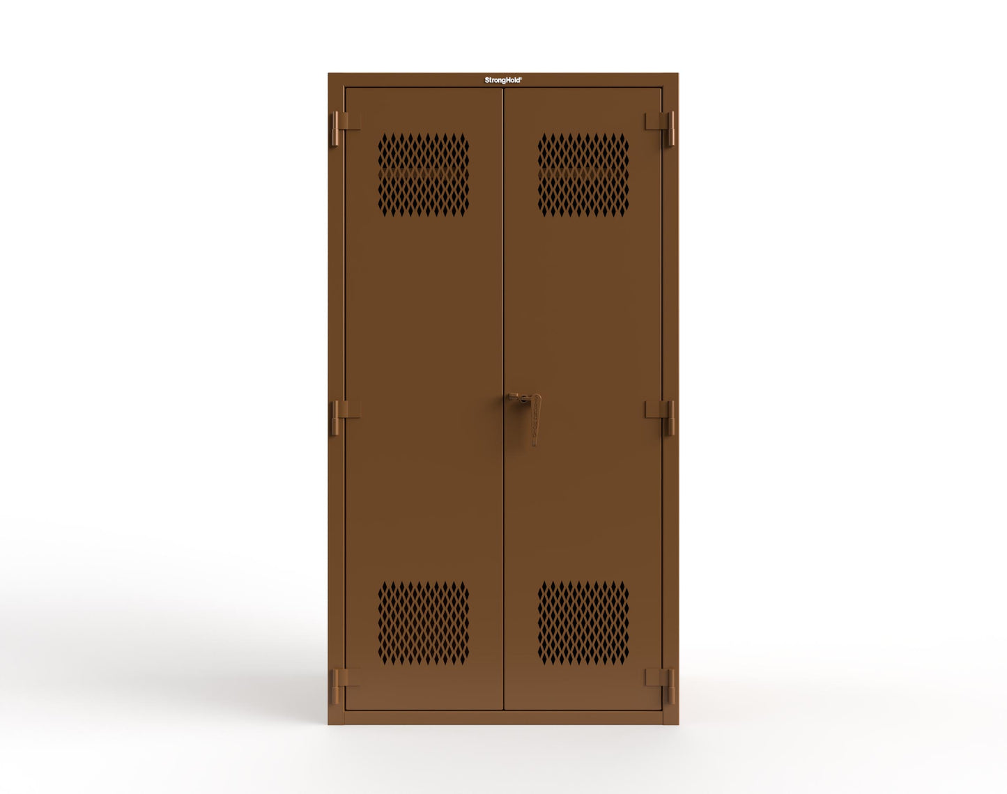 Extra Heavy Duty 14 GA TA-50 Communications Locker - 42 in. W x 24 in. D x 78 in. H - TA-50-COM-L-8008