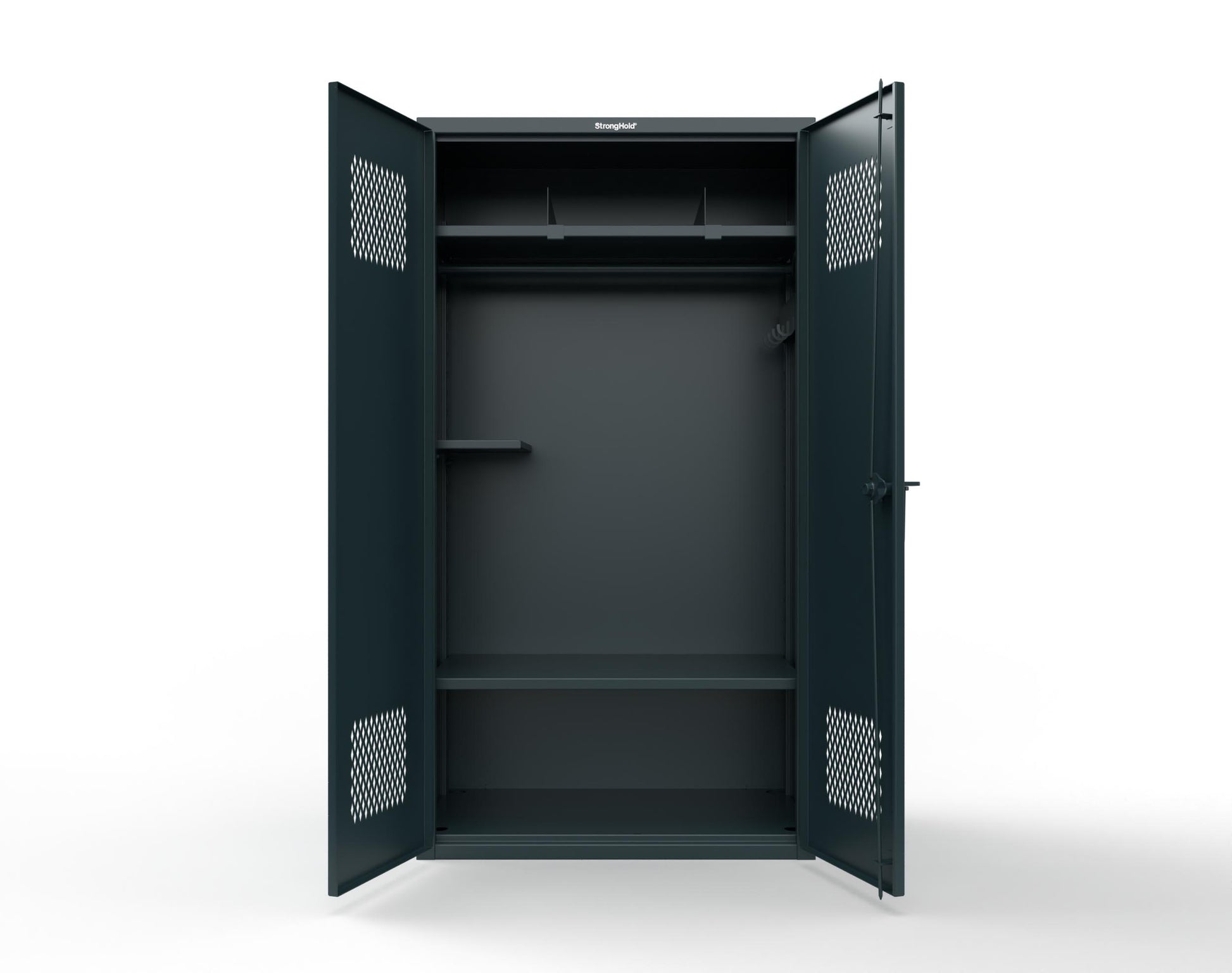 Extra Heavy Duty 14 GA TA-50 Communications Locker - 42 in. W x 24 in. D x 78 in. H - TA-50-COM-L-5001