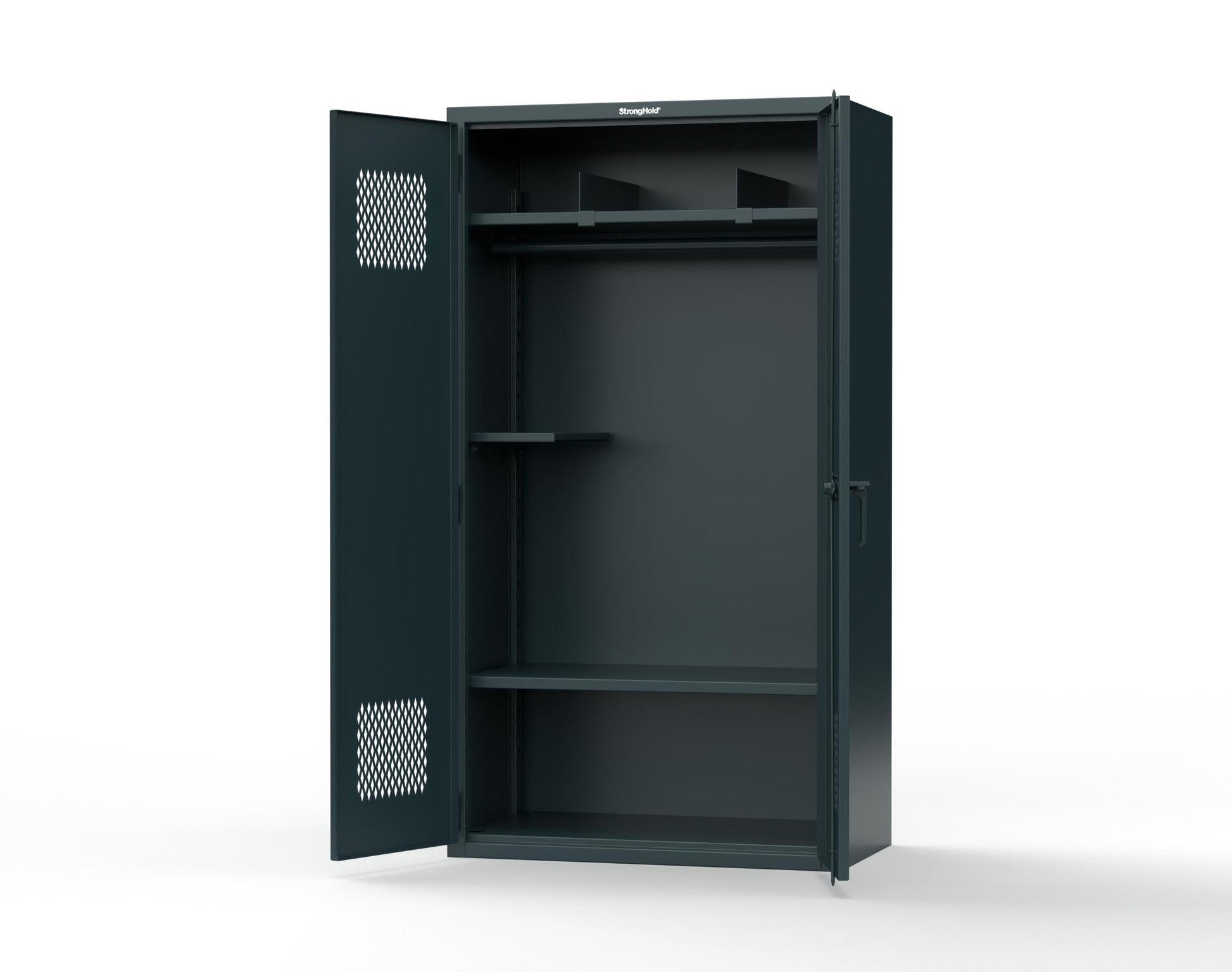 Extra Heavy Duty 14 GA TA-50 Communications Locker - 42 in. W x 24 in. D x 78 in. H - TA-50-COM-L-5001