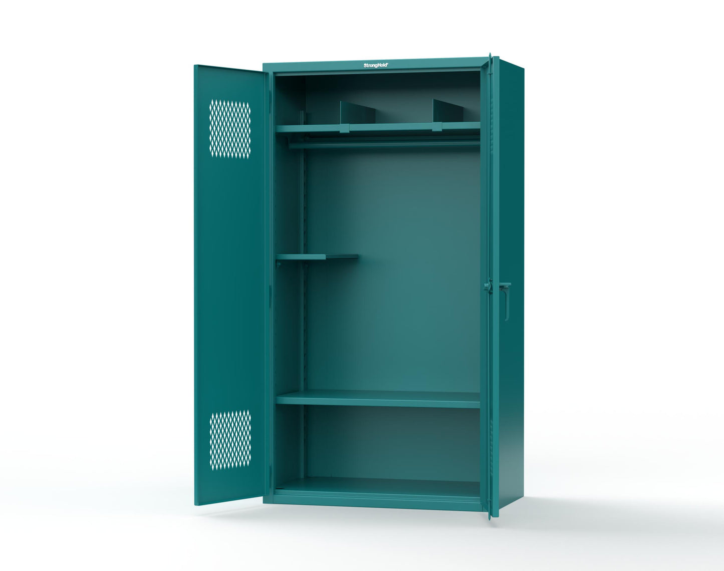 Extra Heavy Duty 14 GA TA-50 Communications Locker - 42 in. W x 24 in. D x 78 in. H - TA-50-COM-L-5021