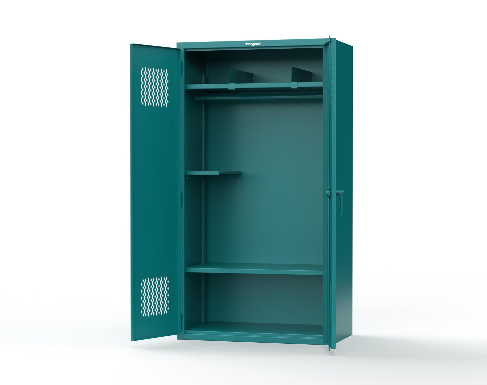 Extra Heavy Duty 14 GA TA-50 Communications Locker - 42 in. W x 24 in. D x 78 in. H - TA-50-COM-L-5021