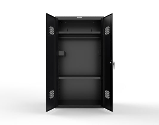 Heavy Duty 18 GA TA-50 Communications Locker - 42 in. W x 24 in. D x 78 in. H - TA-50-COM-P-9005