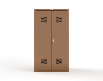 Heavy Duty 18 GA TA-50 Communications Locker - 42 in. W x 24 in. D x 78 in. H - TA-50-COM-P-8008