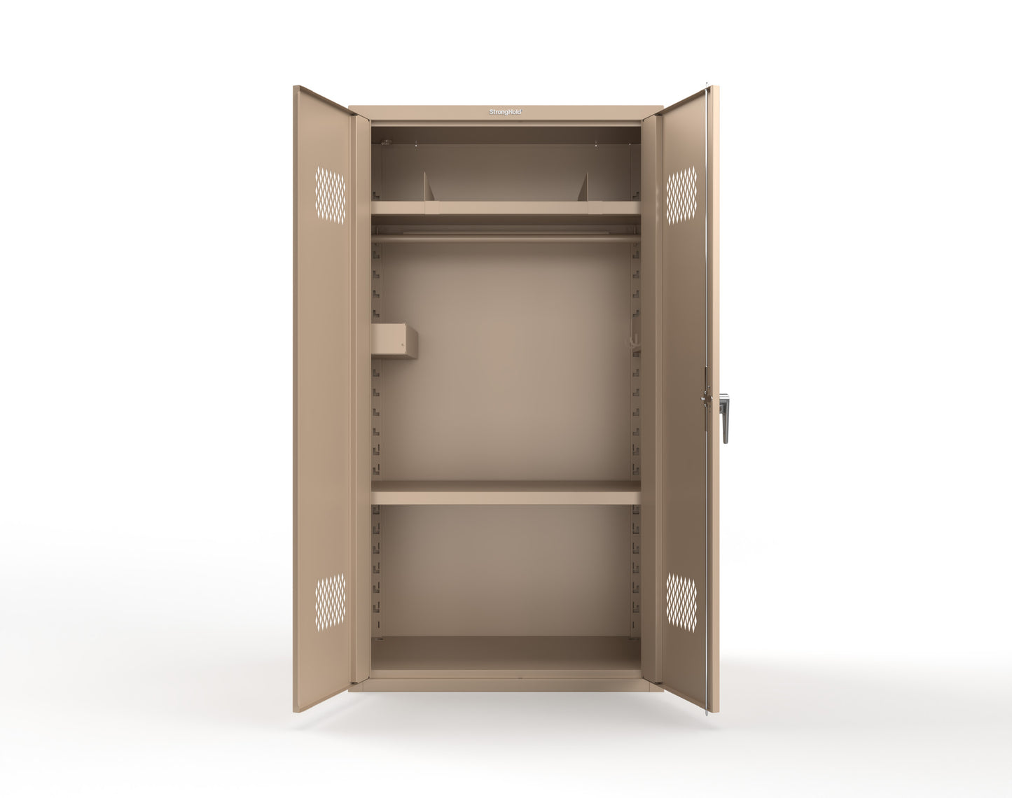 Heavy Duty 18 GA TA-50 Communications Locker - 42 in. W x 24 in. D x 78 in. H - TA-50-COM-P-1019