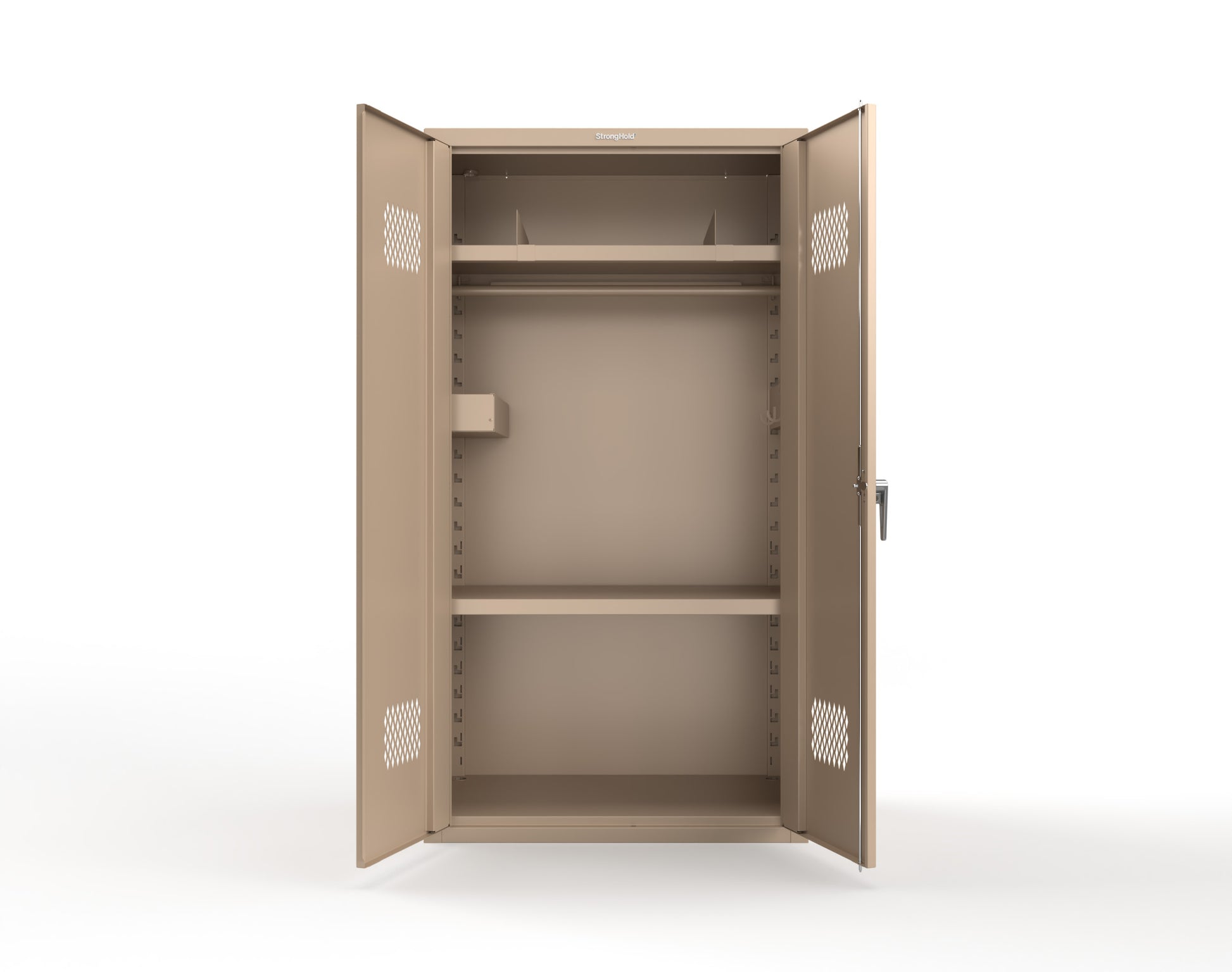 Heavy Duty 18 GA TA-50 Communications Locker - 42 in. W x 24 in. D x 78 in. H - TA-50-COM-P-1019