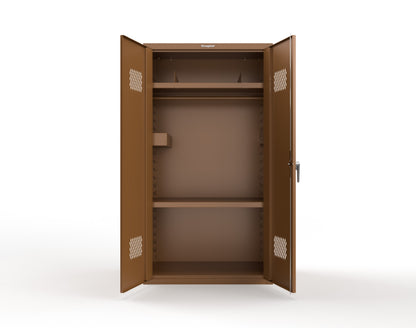 Heavy Duty 18 GA TA-50 Communications Locker - 42 in. W x 24 in. D x 78 in. H - TA-50-COM-P-8008