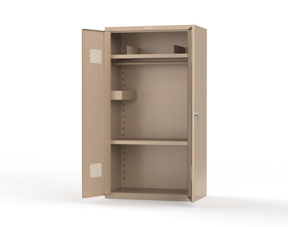 Heavy Duty 18 GA TA-50 Communications Locker - 42 in. W x 24 in. D x 78 in. H - TA-50-COM-P-1019