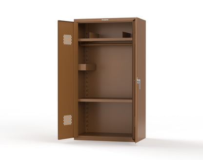 Heavy Duty 18 GA TA-50 Communications Locker - 42 in. W x 24 in. D x 78 in. H - TA-50-COM-P-8008