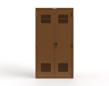 Extra Heavy Duty 14 GA TA-50 Medical Locker - 42 in. W x 24 in. D x 78 in. H - TA-50-MED-L-8008