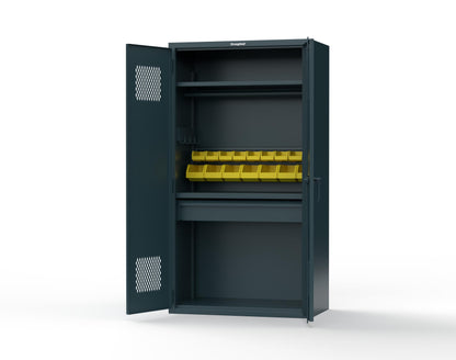 Extra Heavy Duty 14 GA TA-50 Medical Locker - 42 in. W x 24 in. D x 78 in. H - TA-50-MED-L-5001