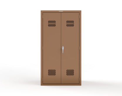 Heavy Duty 18 GA TA-50 Medical Locker - 42 in. W x 24 in. D x 78 in. H - TA-50-MED-P-8008