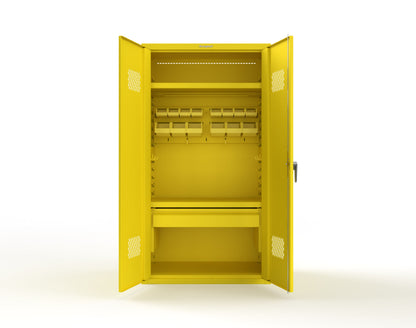 Heavy Duty 18 GA TA-50 Medical Locker - 42 in. W x 24 in. D x 78 in. H - TA-50-MED-P-1021