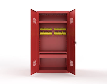 Heavy Duty 18 GA TA-50 Medical Locker - 42 in. W x 24 in. D x 78 in. H - TA-50-MED-P-3001
