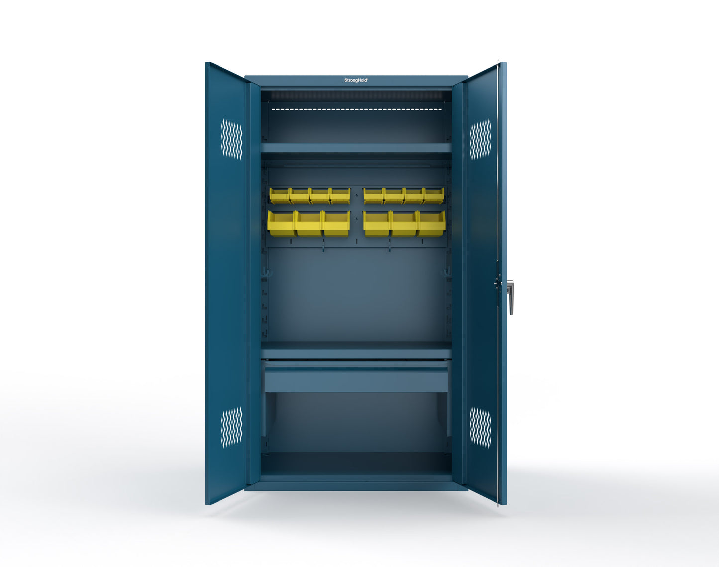 Heavy Duty 18 GA TA-50 Medical Locker - 42 in. W x 24 in. D x 78 in. H - TA-50-MED-P-5001