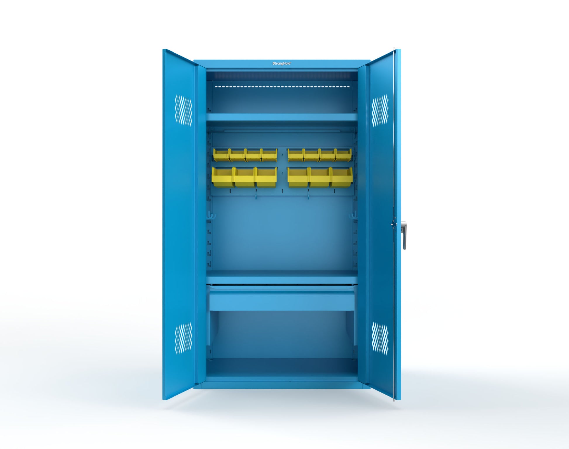 Heavy Duty 18 GA TA-50 Medical Locker - 42 in. W x 24 in. D x 78 in. H - TA-50-MED-P-5012