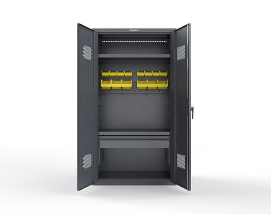 Heavy Duty 18 GA TA-50 Medical Locker - 42 in. W x 24 in. D x 78 in. H - TA-50-MED-P-7024