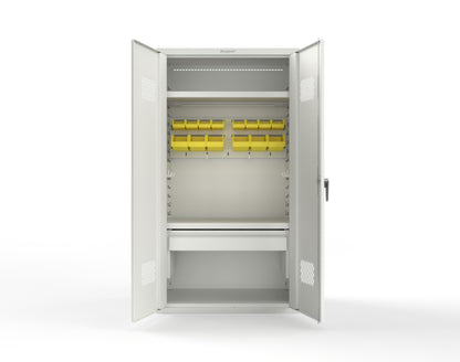 Heavy Duty 18 GA TA-50 Medical Locker - 42 in. W x 24 in. D x 78 in. H - TA-50-MED-P-9003