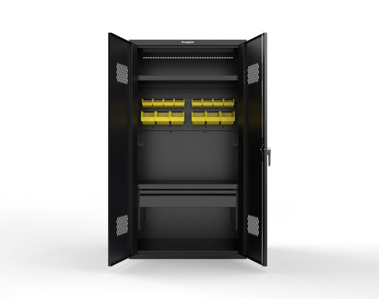 Heavy Duty 18 GA TA-50 Medical Locker - 42 in. W x 24 in. D x 78 in. H - TA-50-MED-P-9005