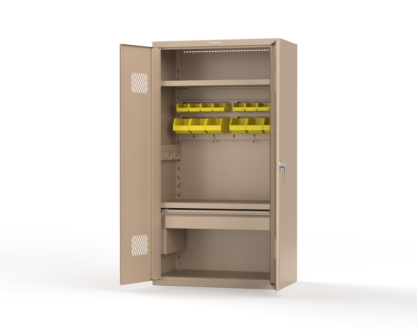 Heavy Duty 18 GA TA-50 Medical Locker - 42 in. W x 24 in. D x 78 in. H - TA-50-MED-P-1019