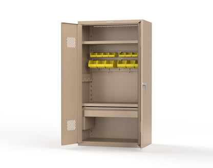 Heavy Duty 18 GA TA-50 Medical Locker - 42 in. W x 24 in. D x 78 in. H - TA-50-MED-P-1019