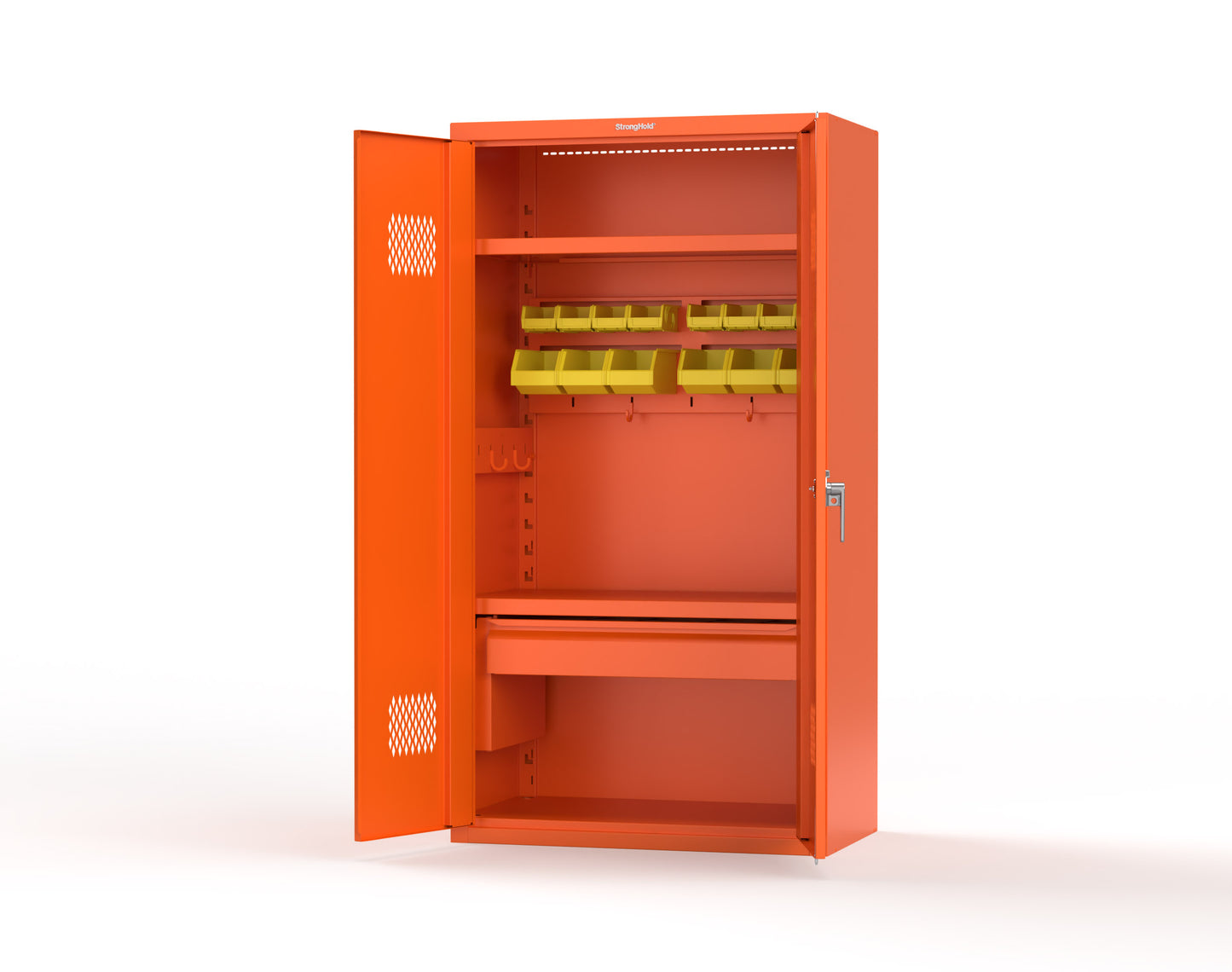 Heavy Duty 18 GA TA-50 Medical Locker - 42 in. W x 24 in. D x 78 in. H - TA-50-MED-P-2009