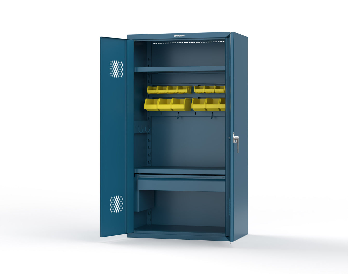 Heavy Duty 18 GA TA-50 Medical Locker - 42 in. W x 24 in. D x 78 in. H - TA-50-MED-P-5001