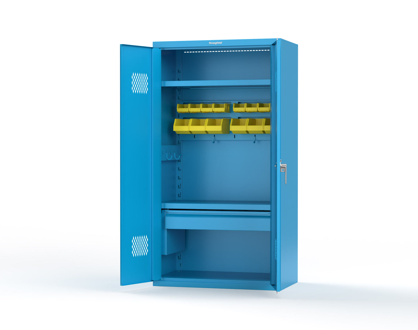 Heavy Duty 18 GA TA-50 Medical Locker - 42 in. W x 24 in. D x 78 in. H - TA-50-MED-P-5012