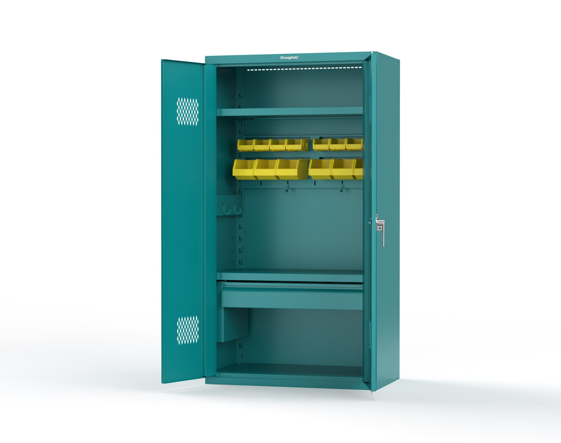 Heavy Duty 18 GA TA-50 Medical Locker - 42 in. W x 24 in. D x 78 in. H - TA-50-MED-P-5021