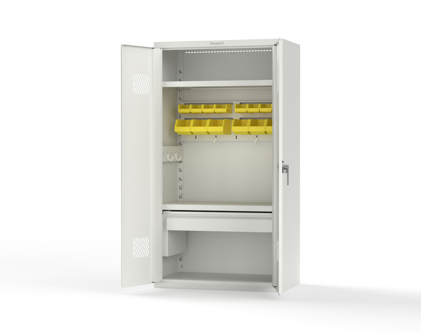 Heavy Duty 18 GA TA-50 Medical Locker - 42 in. W x 24 in. D x 78 in. H - TA-50-MED-P-9003