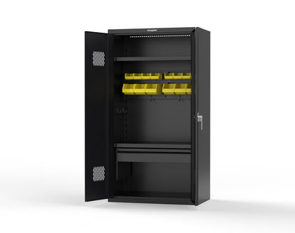 Heavy Duty 18 GA TA-50 Medical Locker - 42 in. W x 24 in. D x 78 in. H - TA-50-MED-P-9005