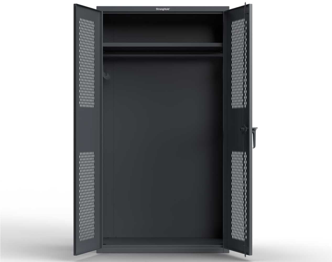 Extra Heavy Duty 14 GA TA-50 Personal Locker, 1 Shelf- 42 in. W x 24 in. D x 78 in. H