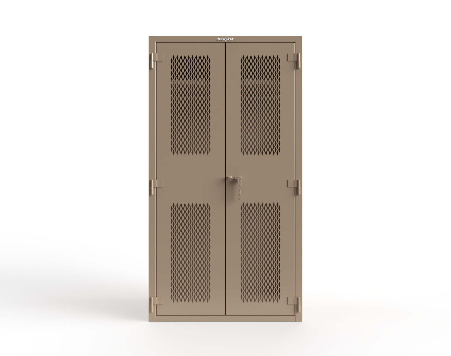 Extra Heavy Duty 14 GA TA-50 Personal Locker, 1 Shelf- 42 in. W x 24 in. D x 78 in. H - TA-50-PER-L-1019