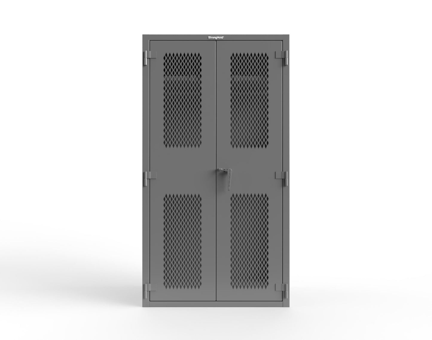 Extra Heavy Duty 14 GA TA-50 Personal Locker, 1 Shelf- 42 in. W x 24 in. D x 78 in. H - TA-50-PER-L-7037