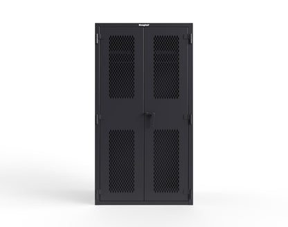 Extra Heavy Duty 14 GA TA-50 Personal Locker, 1 Shelf- 42 in. W x 24 in. D x 78 in. H - TA-50-PER-L-9005