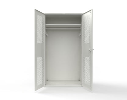 Extra Heavy Duty 14 GA TA-50 Personal Locker, 1 Shelf- 42 in. W x 24 in. D x 78 in. H - TA-50-PER-L-9003