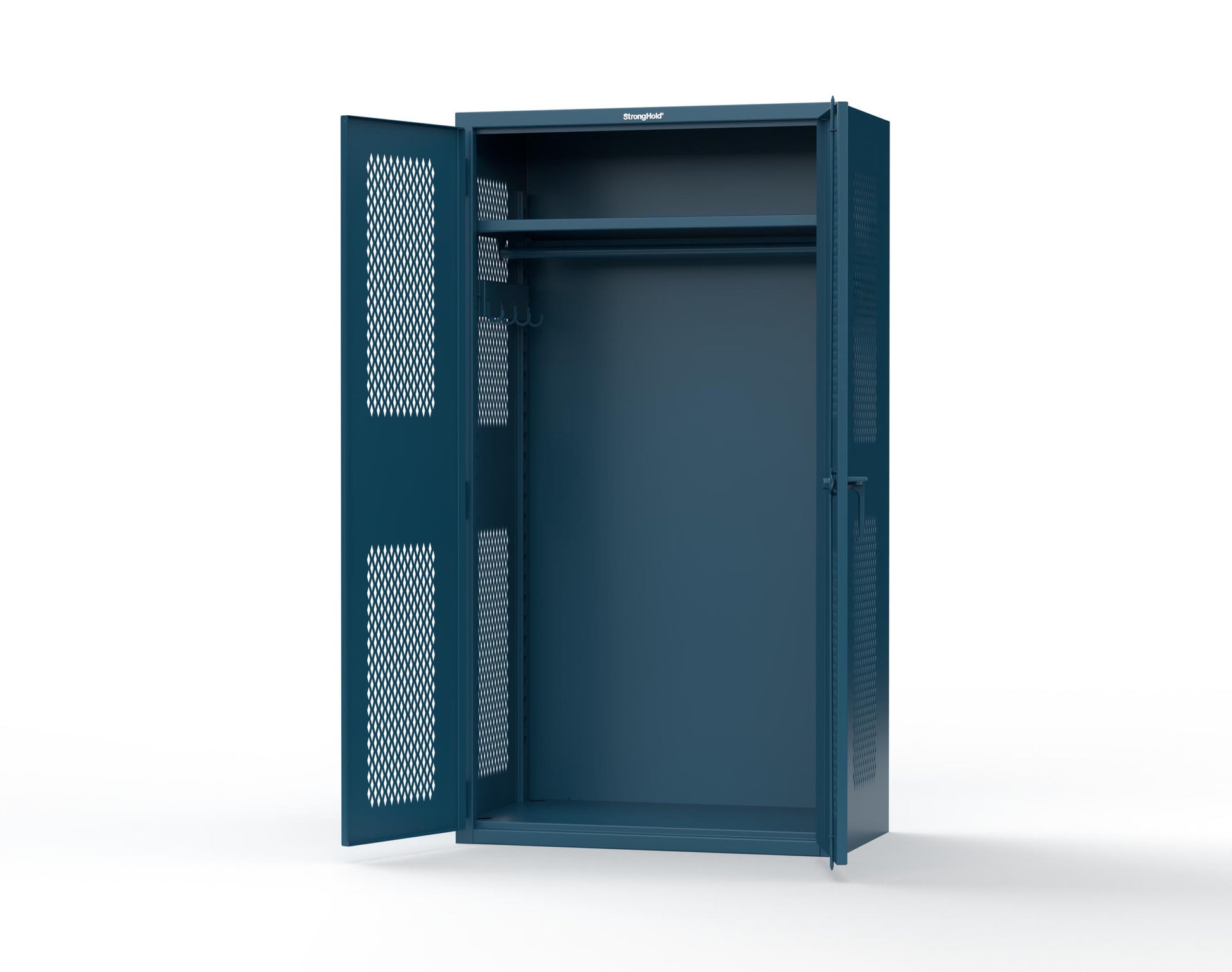 Extra Heavy Duty 14 GA TA-50 Personal Locker, 1 Shelf- 42 in. W x 24 in. D x 78 in. H - TA-50-PER-L-5001