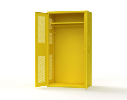 Extra Heavy Duty 14 GA TA-50 Personal Locker, 1 Shelf- 42 in. W x 24 in. D x 78 in. H - TA-50-PER-L-1021