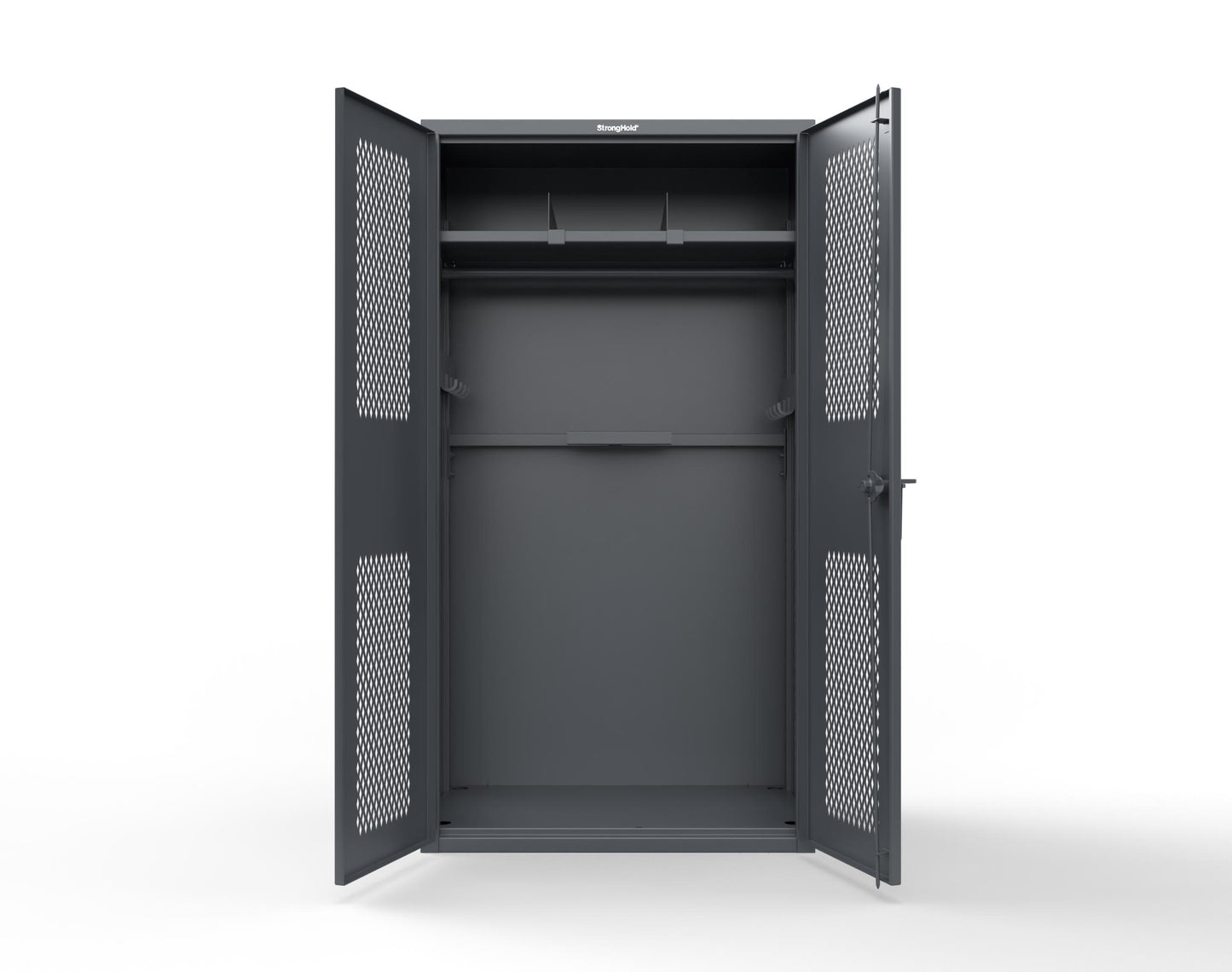 Extra Heavy Duty 14 GA TA-50 Tactical Locker, 1 Shelf - 42 in. W x 24 in. D x 78 in. H - TA-50-TAC-L-7024