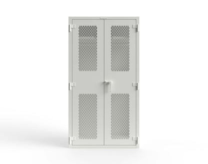 Extra Heavy Duty 14 GA TA-50 Tactical Locker, 1 Shelf - 42 in. W x 24 in. D x 78 in. H - TA-50-TAC-L-9003